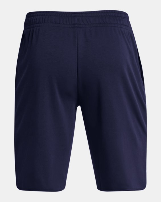 Men's UA Rival Terry Shorts in Blue image number 5